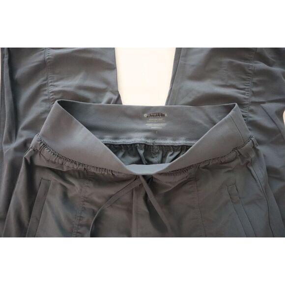 Athleta 988416-06 Women's Sz 2 Granite Blue Attitude Mid-Rise Joggers - Picture 3 of 12